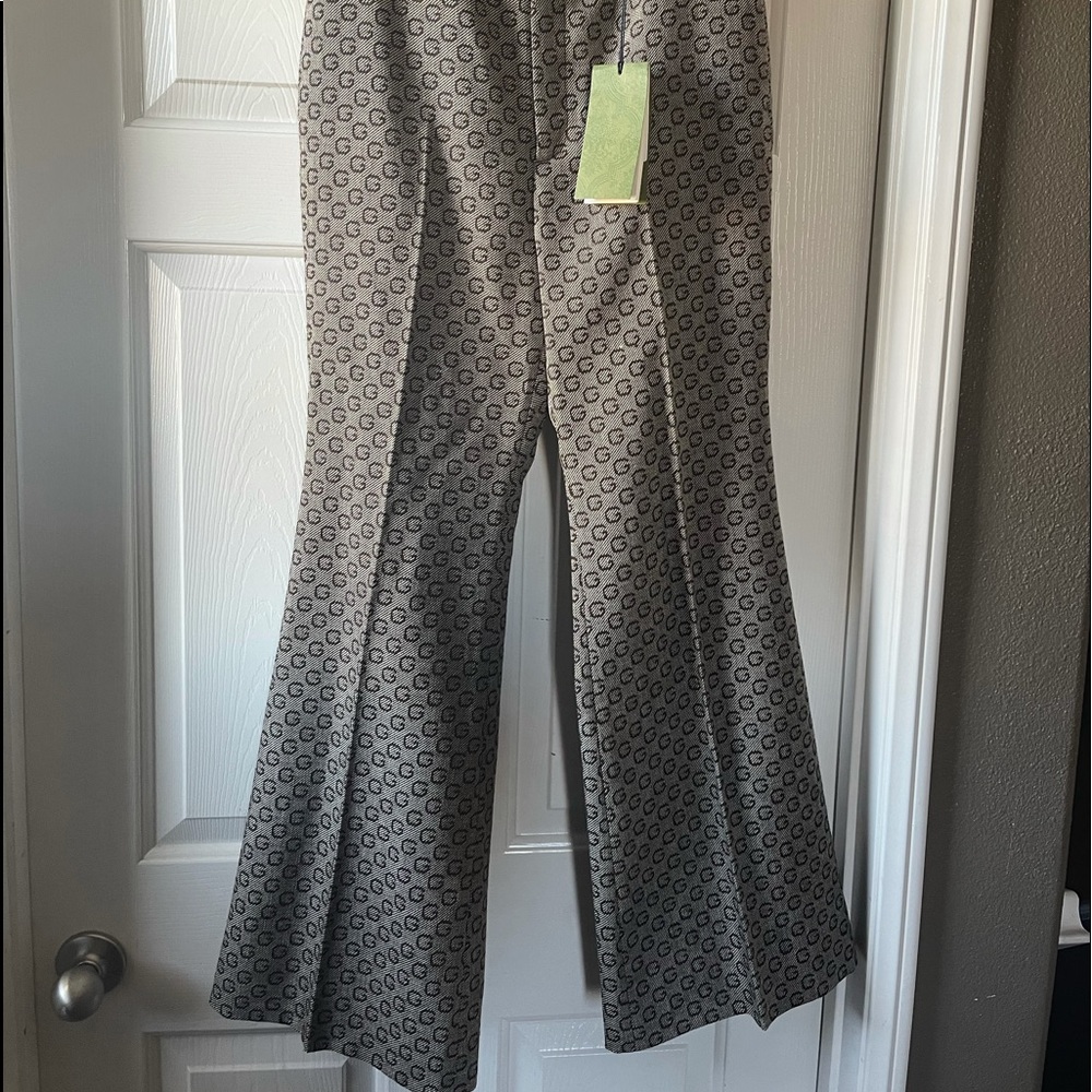 Gucci G-Jacquard Wool pants